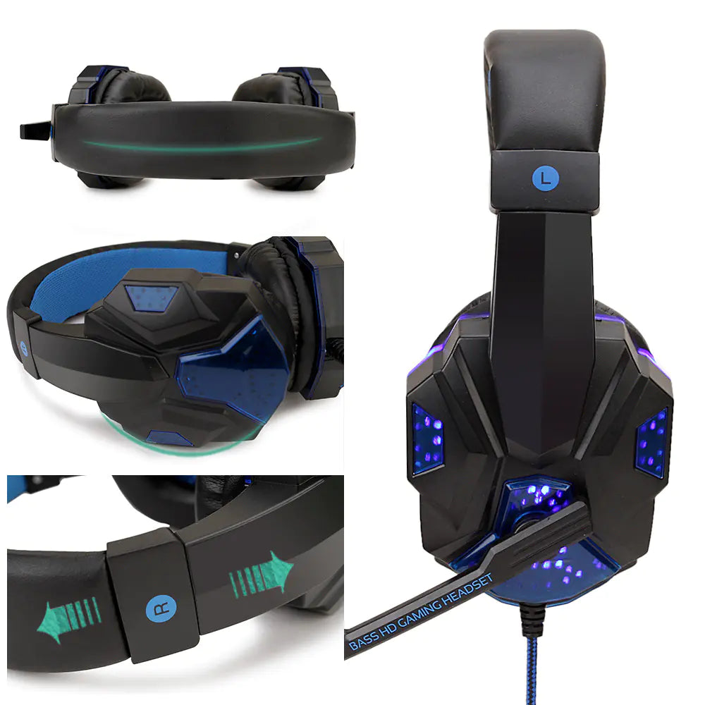 PS5 LED Gaming Headset
