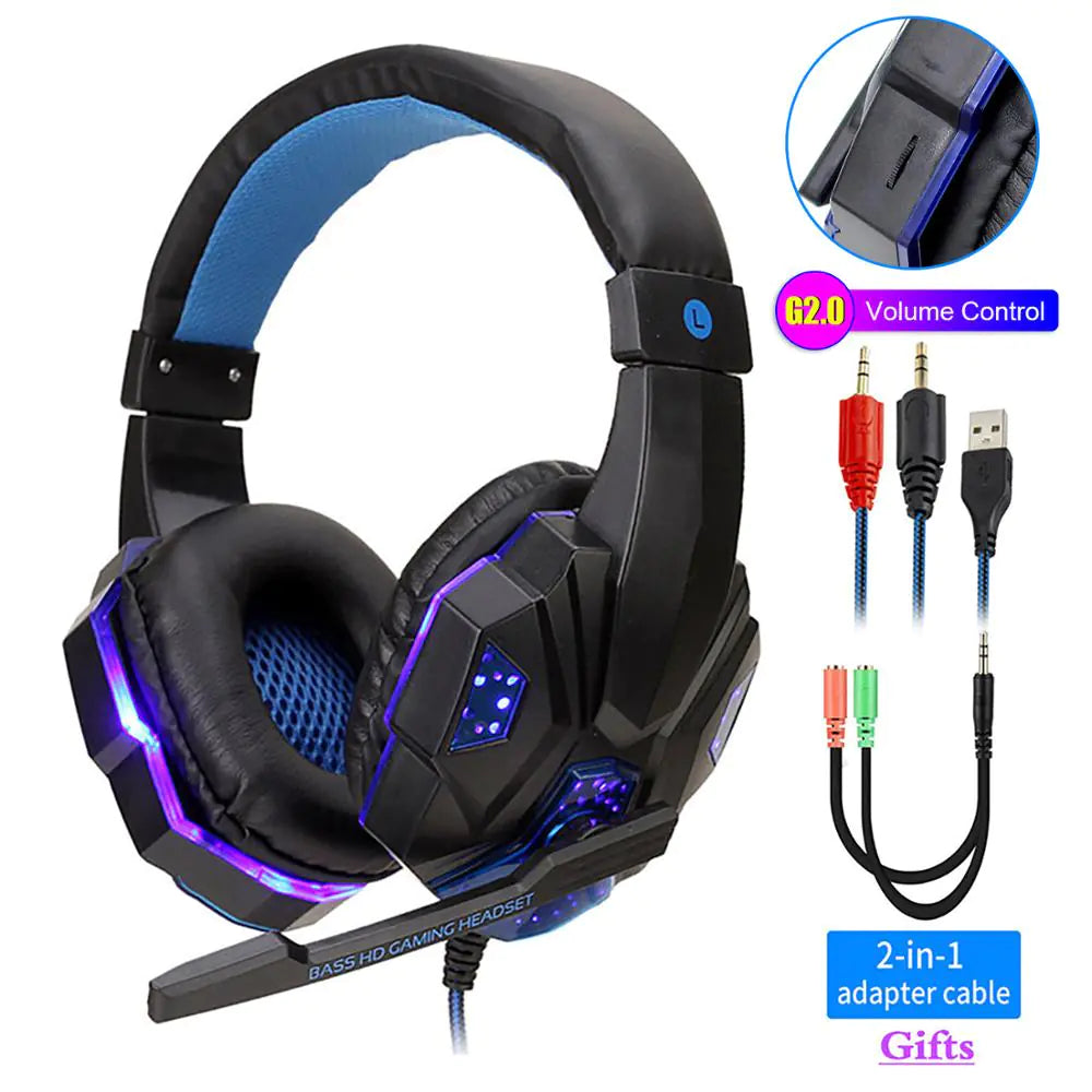 PS5 LED Gaming Headset