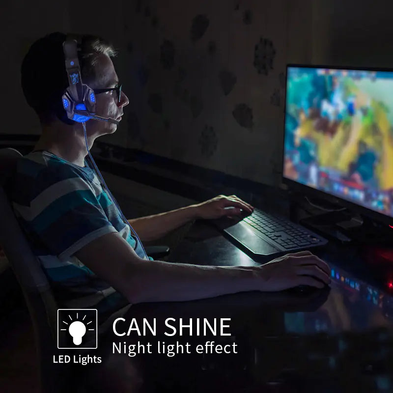 PS5 LED Gaming Headset