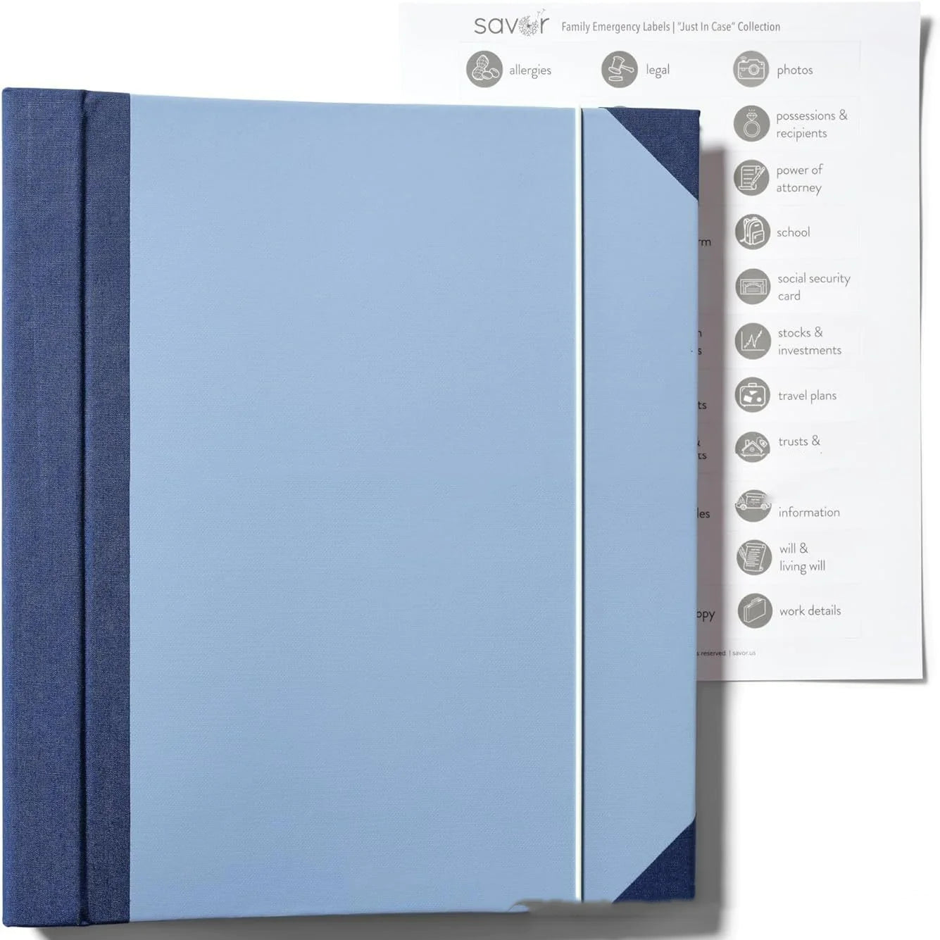 Find-Me File Loose-leaf Binder